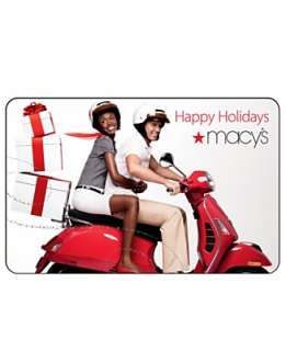 Holiday Vespa Gift Card with Letter   All Occasions   Gifts & Gift 