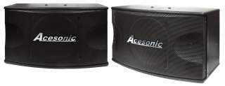 Acesonic SP 450 SP350 300W Vocal Speaker System (Pair)  