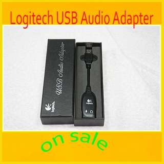 LOGITECH USB TO 3.5MM JACK STEREO HEADSET AUDIO ADAPTER  