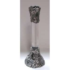  Pewter Candle Holder (Grapes) on Acrylic Column