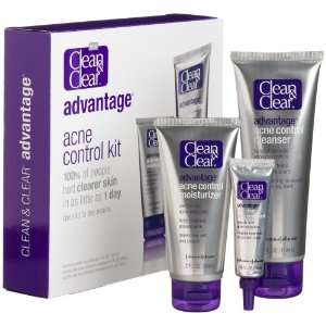  Clean & Clear Advantage Acne Control Kit: Beauty