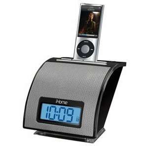Space Saver Alarm Clock For Your Ipod Wake Sleep Snooze Dimmer Buzzer 