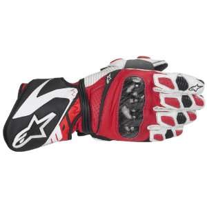  Alpinestars SP 1 Leather Motorcycle Racing Gloves Red Automotive