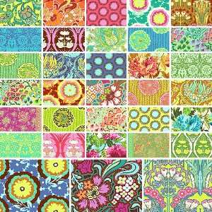  Amy Butler SOUL BLOSSOMS Fat Quarters 33 Quilting Fabric FQs: Amy 