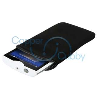 Black Soft Pouch Pocket Case Skin Cover For Apple iPod Touch 4G 4th 