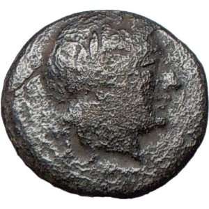  MYRINA Asia Minor 200BC Rare Authentic Ancient Greek Coin 