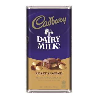 Cadbury Dairy Milk Roast Almond Milk Chocolate Bar 3.5 oz..Opens in a 