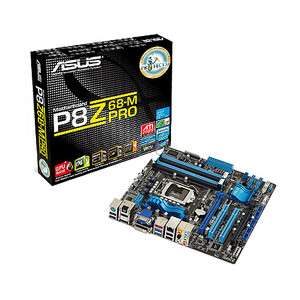 NEW INTEL DUAL CORE G620 CPU ASUS Z68 MOTHERBOARD 4GB DDR3 MEMORY RAM 