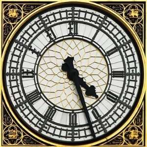  Big Ben Clock Face Button