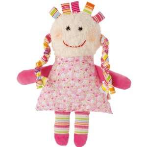   Labellies Girl Doll   Ikabab Rattle 10 inch Soft Cloth Baby Doll: Baby