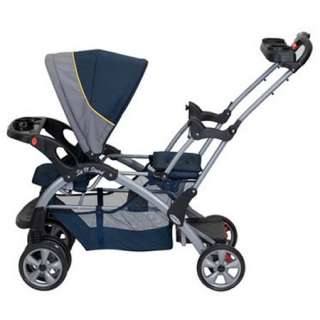 Baby Trend Sit N Stand Double Baby Stroller Twin Baby Car Seat Travel 