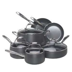 Earth Pan 10 Piece Cookware Set Hard Anodized NEW  