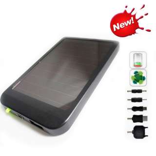 Rechargeable 2600mAh Solar Panel USB Battery Charger for cellphone MP3 
