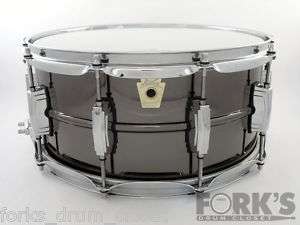 Ludwig Black Beauty 6.5x14 Snare Drum/Imperial Lugs  