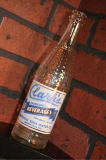 Clarks Sparkling Beverages ACL Brookville PA Soda Water  