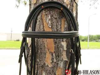 LEATHER High Quality Genuine Bridle Leather COLOR Black SIZE 