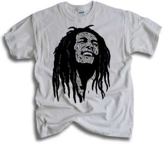 Bob Marley by London Artist Mens T shirts Sm   2XL  