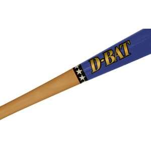  D Bat Pro Maple 161 Two Tone Baseball Bats NATURAL/ROYAL 