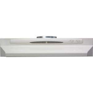 NuTone 30 in. Convertible Range Hood in White Model # NS6530WW *USED 