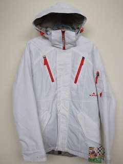 NEW BURTON SNOWBOARDS PROWESS JACKET L 2012 INSULATED FAST SHIP WHITE 