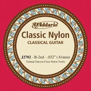   Nylon Classical Guitar Single String, Normal Tension, Second String