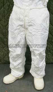 NEW USGI Military Snow Camouflage White Camo Winter PANTS Bottoms 