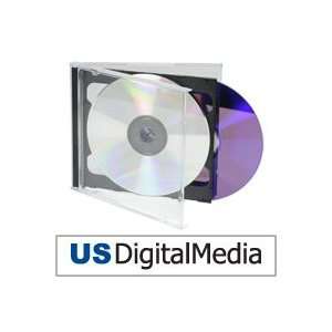  USDM Jewel Case Double Disc Black Tray Electronics