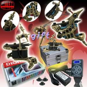   Tattoo Machine + Digital Power Supply Kit