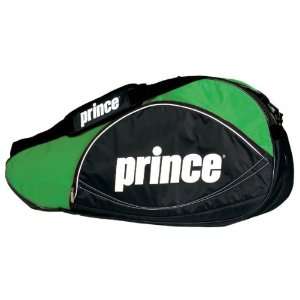 Prince Rally Triple Pack Tennis Bag (Black/Green)  Sports 
