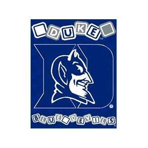   Blue Devils 36x48 NCAA Baby Blanket / Throw: Sports & Outdoors