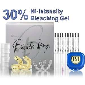  Teeth Whitening   10 Syringes of 30% Gel & Custom Trays 