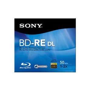  SONY Disc Blu Ray Dual Layer 50gb Rewritable 2x Accucore 