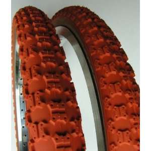  Comp 3 old school BMX skinwall STAGGERED bicycle tires 