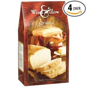 Wind & Willow Original Bread Mix, 18 Ounce Boxes (Pack of 4):  