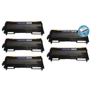  5 PACK Compatible Brother TN350 Black Toner Cartridge 