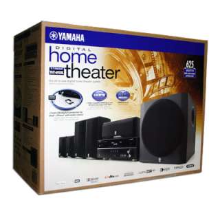 Yamaha YHT 695BL Complete 5.1 Channel Home Theater System  Brand New 