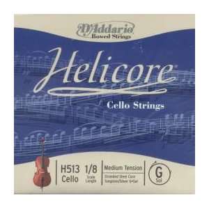  DAddario Helicore Cello C String, 4/4 Size   Medium 