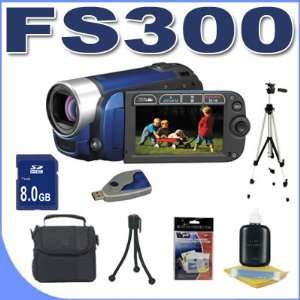  Canon FS300 Flash Memory Camcorder w/41x Optical Zoom 