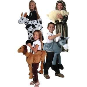   Plush Camel Donkey Cow Sheep Puppet Nativity Costumes