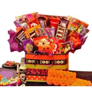 Spooky Sweets Halloween Trick or Treat Candy Gift Basket for Kids 