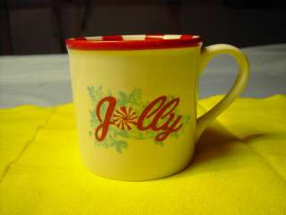 Jolly Holiday 2007 14oz Starbucks Coffee cup Mug 14 oz  