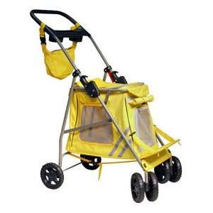    Yellow Bumble Bee Pet Stroller & Carrier Bag Comb: Pet Supplies