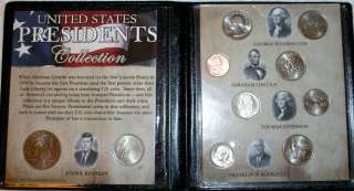 United States Presidents Coin Collection by First Commenorative Mint 