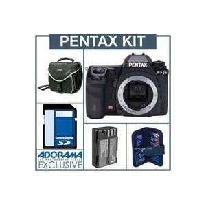  Pentax K 5 Digital SLR Camera Body Kit   Black   with 8GB 