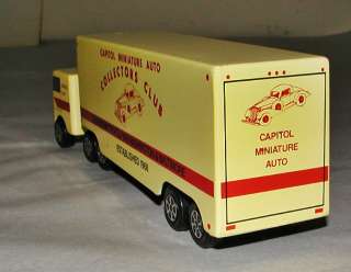 Vintage RALSTOY Truck and Trailer   Capitol Miniature Collectors Club 