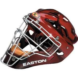 Catchers Large Hockey Helmet   Maroon   Equipment   Baseball   Catcher 
