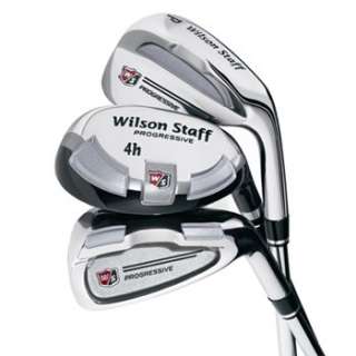   Wilson Golf Clubs Staff Progressive Combo 3H, 4H, 5 PW Irons Uniflex