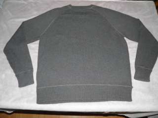 Mens Size XL American Eagle Outfitters Crew Neck Sweater Charcoal 