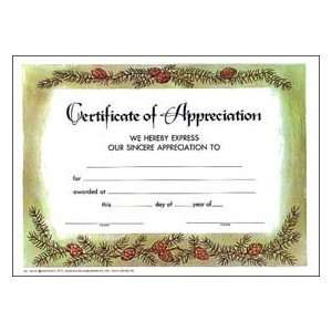  Certificate Of Appreciation Toys & Games