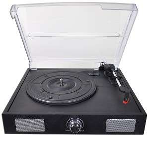   USB Turntable Player w/Built In Speakers   Convert Records to Digital